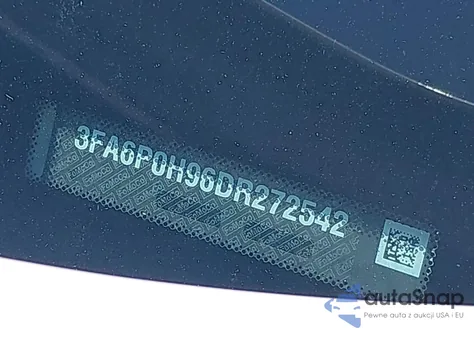 2013 Ford Fusion Se from USA, damaged, VIN 3FA6P0H96DR272542